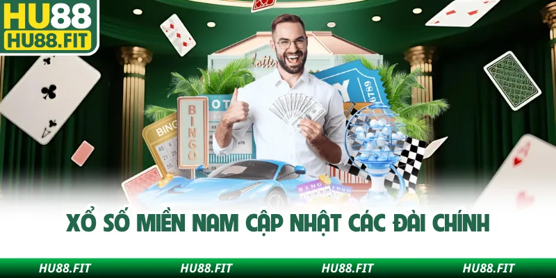 Xổ số miền Nam cập nhật các đài chính
